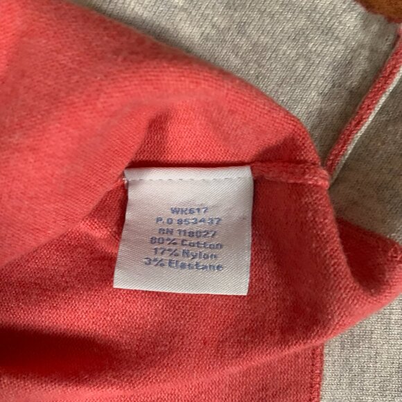 Boden Petal Pink Crewneck Button Front Women's US 6 3/4 Sleeve Cardigan Pastel - Picture 4 of 10